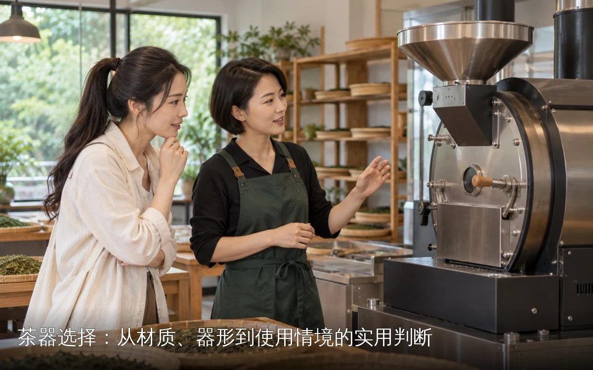 茶器选择:从材质、器形到使用情境的实用判断